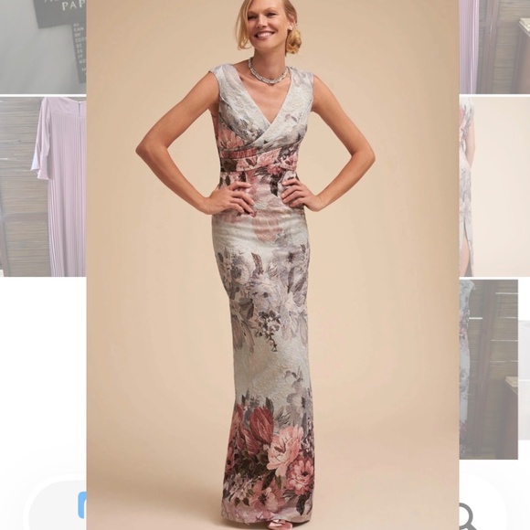 Anthropologie BHLDN Adrianna Papell Lilliana Dress - Picture 2 of 4